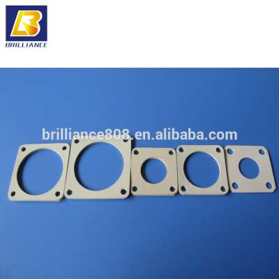 Custom conductive Silicon Rubber Gasket silver-plated glass filled silicone rubber gasket for EMI shielding from china