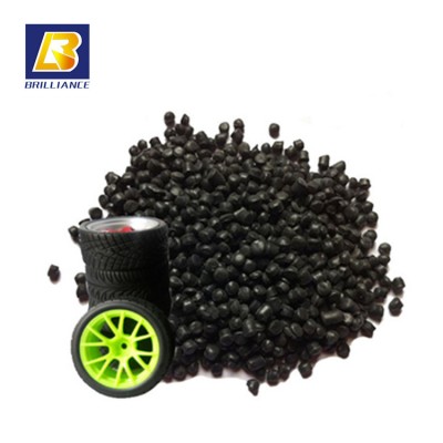 tpe granules in different colors high elasticity rubber with raw materials in extrusion,tpe thermoplastic elastomer