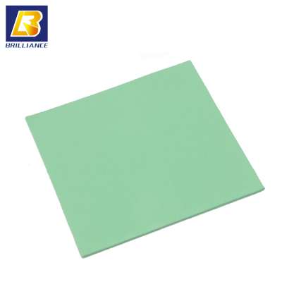 Shenzhen factory Free sample soft thermal conductive pad for LED lights,2mm thick 4.0w/m-k heat conductive rubber