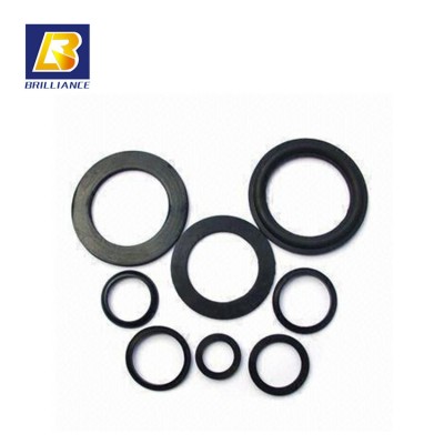 Line diameter 1.5mm factory directly wholesale O ring,Custom design black flexible soft  rubber seal ring black rubber ring