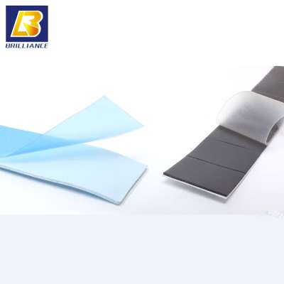 die cut sizes silicone rubber thermal conductive pad for Filling between radiators and metal casing,thermal insulation sheet