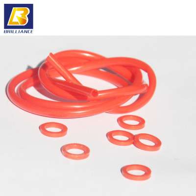 ID20*2mm silicone rubber O-Rings for high temperature resistance 220C machine,red color sealing in food grade O ring